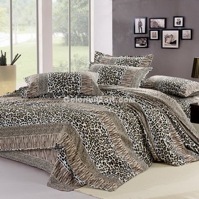 Fashion Beats Cheetah Print Bedding Sets