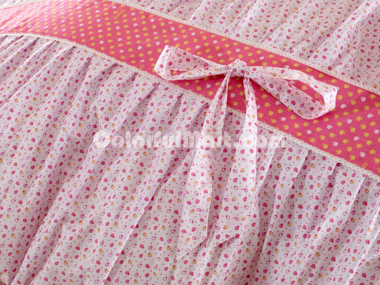 Apple Red Girls Bedding Sets - Click Image to Close