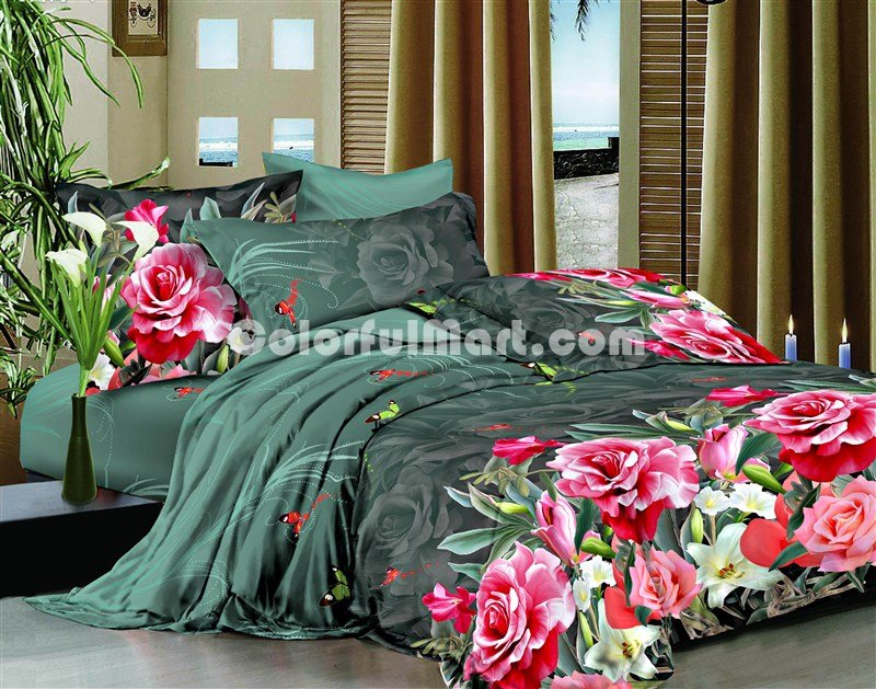 Oriental Charm Duvet Cover Set 3D Bedding - Click Image to Close