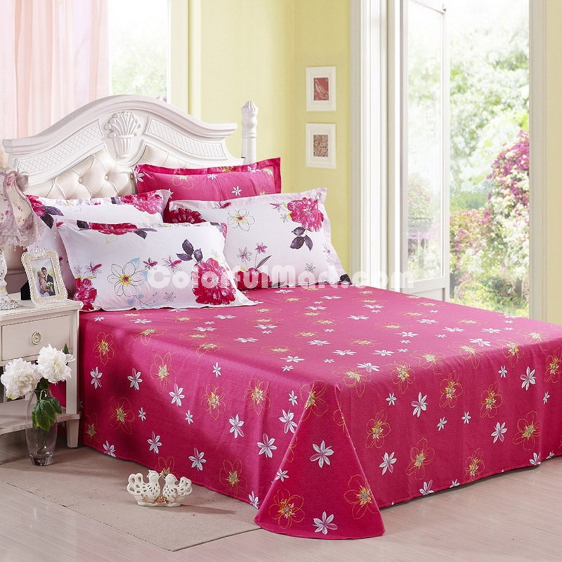 Fragrance Of Flowers Red Modern Bedding 2014 Duvet Cover Set - Click Image to Close