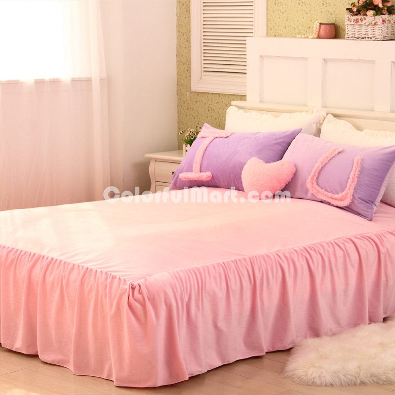 I Love U Purple Princess Bedding Girls Bedding Women Bedding - Click Image to Close