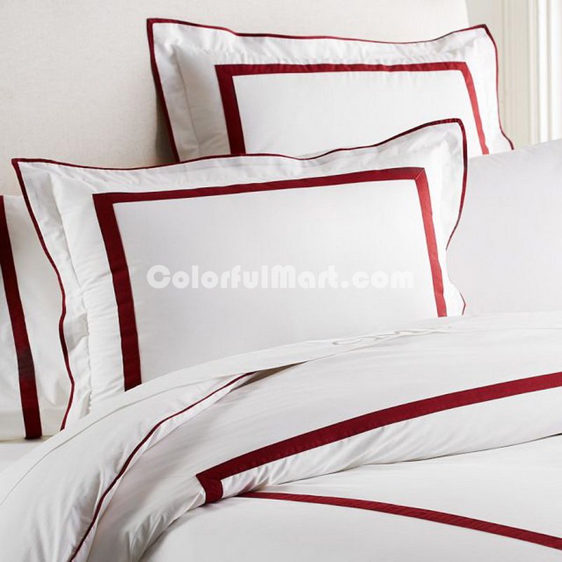 Megan Red Luxury Bedding Quality Bedding - Click Image to Close