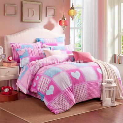 William Pink Style Bedding Flannel Bedding Girls Bedding