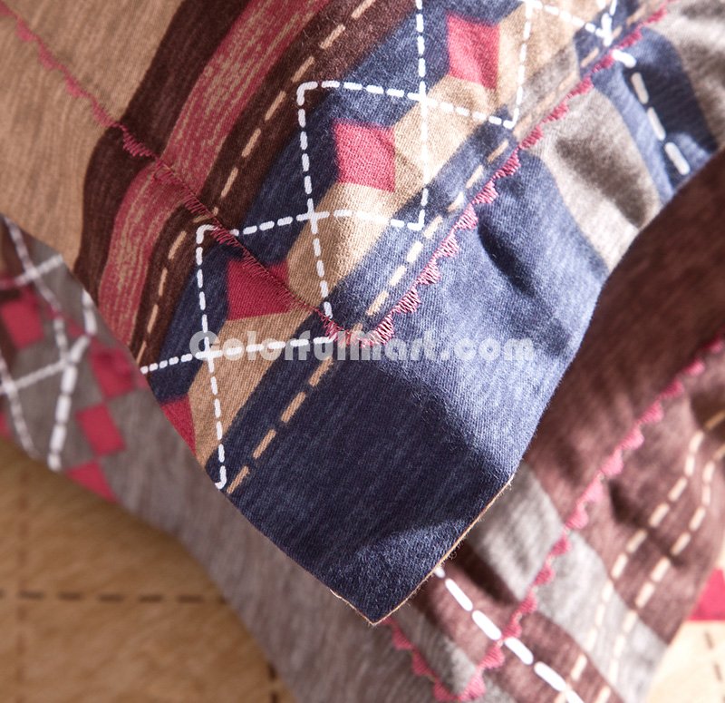 Edinburgh Beige Tartan Bedding Stripes And Plaids Bedding Teen Bedding - Click Image to Close