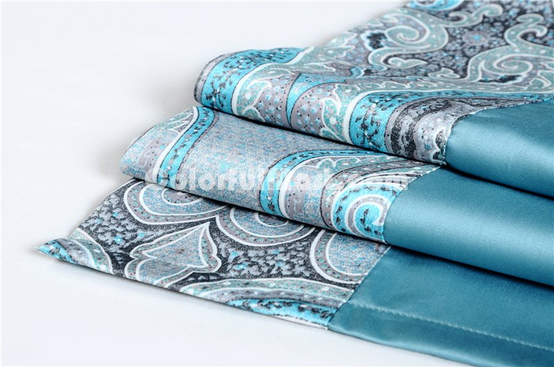 Vega Blue Bedding Set Luxury Bedding Collection Pima Cotton Bedding American Egyptian Cotton Bedding - Click Image to Close