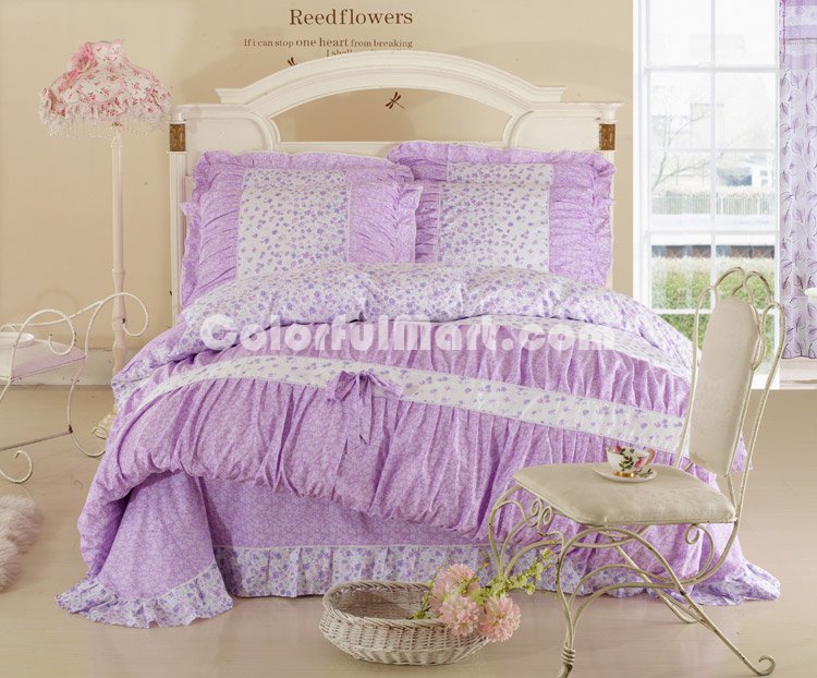 Spring Purple Girls Bedding Sets - Click Image to Close