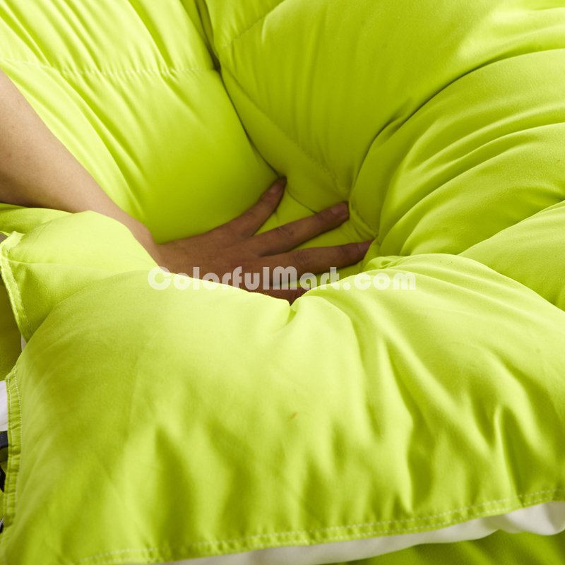White And Green Comforter Down Alternative Comforter Kids Comforter Teen Comforter - Click Image to Close
