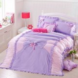 Sweet Heart Purple Bedding Girls Bedding Princess Bedding Teen Bedding