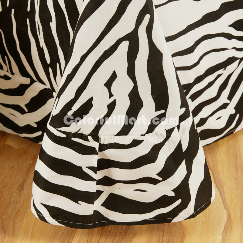 I Love Zebra Purple Zebra Print Bedding Animal Print Bedding Duvet Cover Set - Click Image to Close