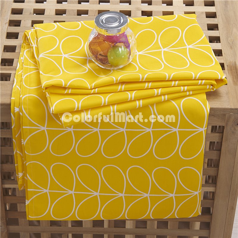 Sunshine Yellow Bedding Teen Bedding Kids Bedding Modern Bedding Gift Idea - Click Image to Close