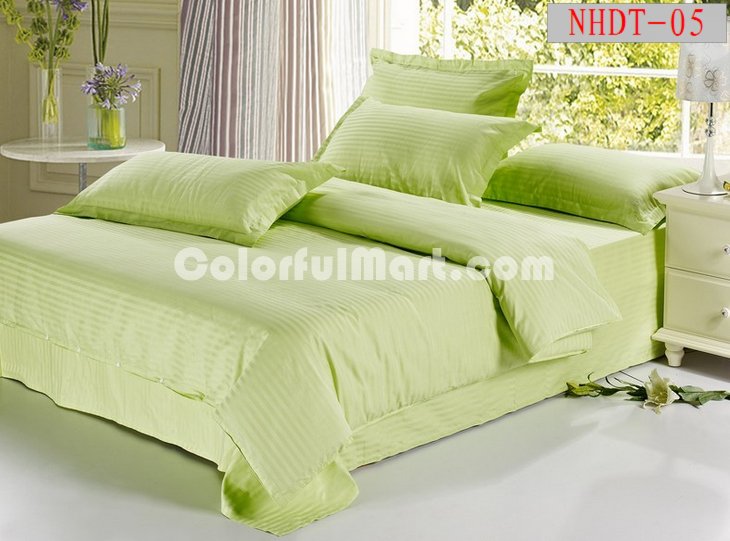 Light Green Hotel Collection Bedding Sets - Click Image to Close
