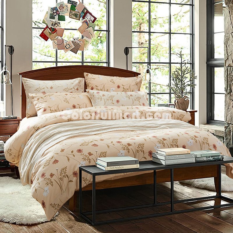 Rola Beige Egyptian Cotton Bedding Luxury Bedding Duvet Cover Set - Click Image to Close