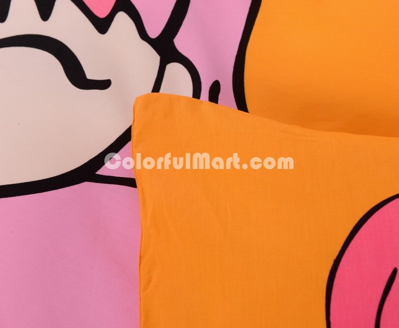 Gemini Orange Duvet Cover Set Star Sign Bedding Kids Bedding - Click Image to Close