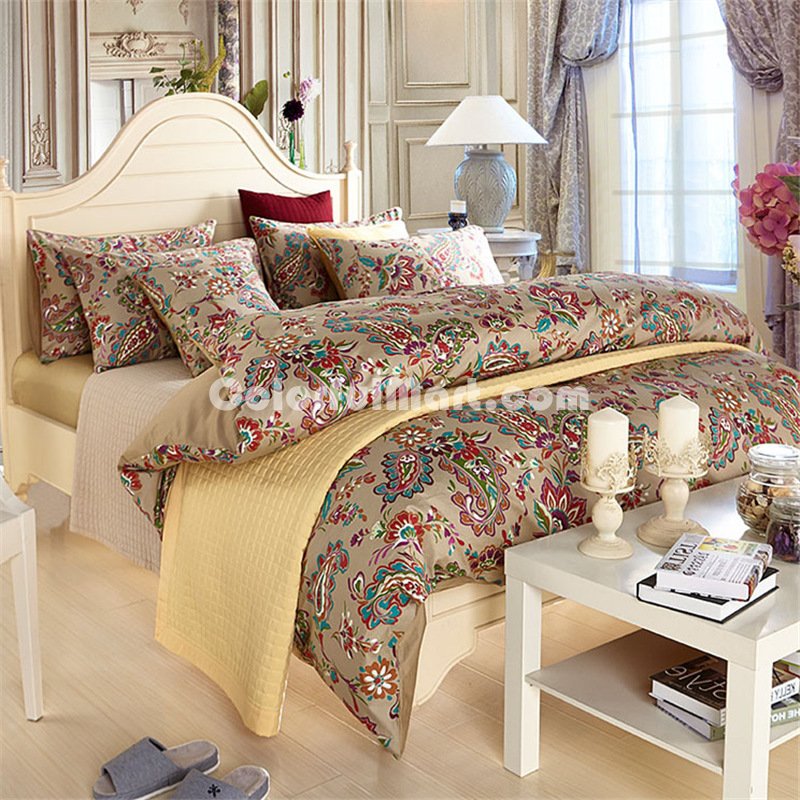 Perosa Gray Bedding Egyptian Cotton Bedding Luxury Bedding Duvet Cover Set - Click Image to Close