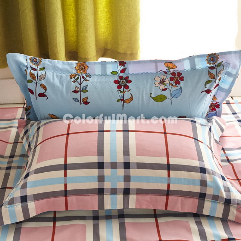 Flower Language Light Blue Cotton Bedding 2014 Duvet Cover Set - Click Image to Close