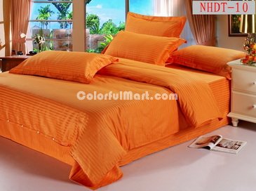 Orange Hotel Collection Bedding Sets