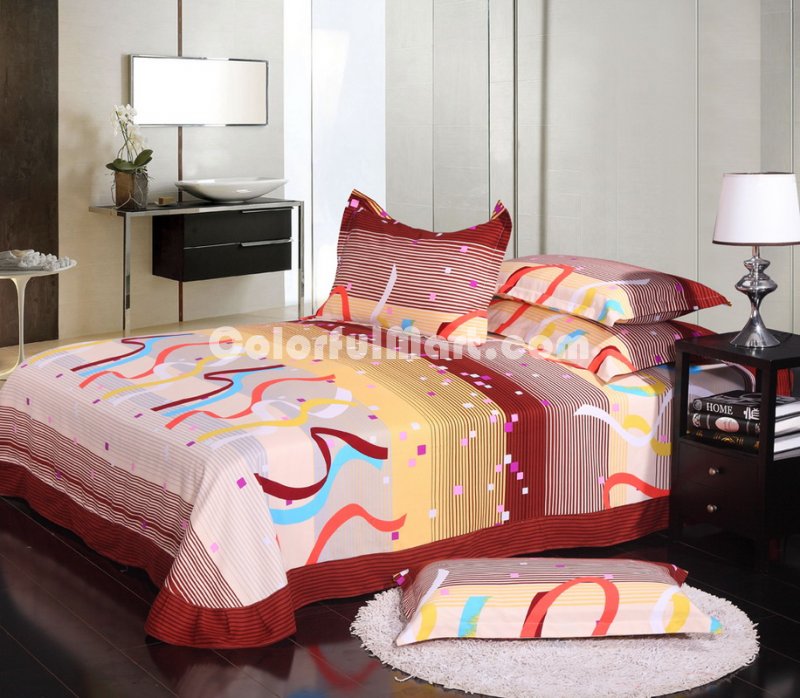 Colour Bar Style Cheap Modern Bedding Sets - Click Image to Close