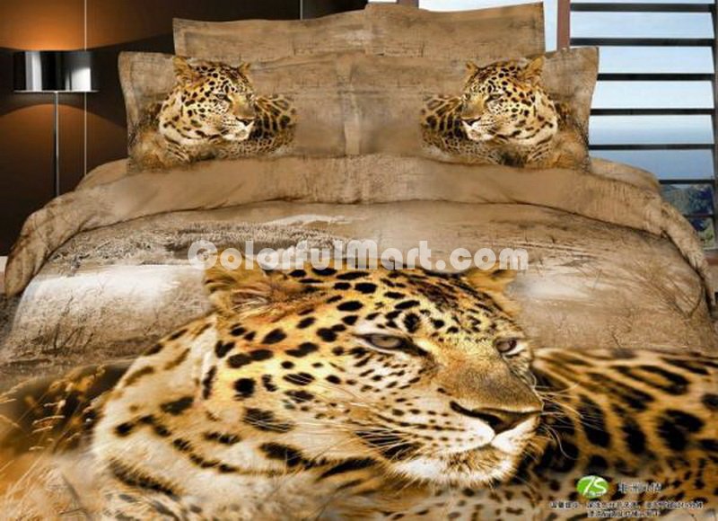 Leopard Style7 Cheetah Print Leopard Print Bedding Set - Click Image to Close