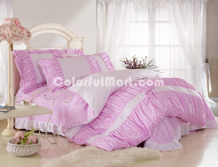 Hearts Purple Girls Bedding Sets - Click Image to Close