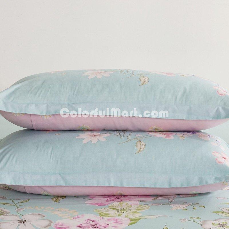 Peach Blossom 100% Cotton Pillowcase, Include 2 Standard Pillowcases, Envelope Closure, Kids Favorite Pillowcase - Click Image to Close