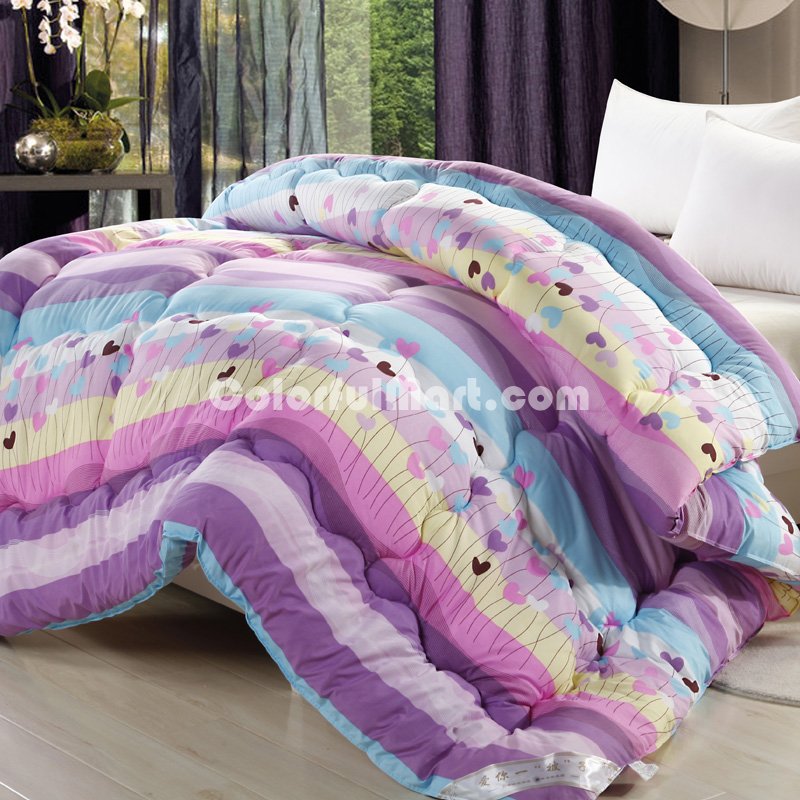 The Grass Purple Comforter - Click Image to Close