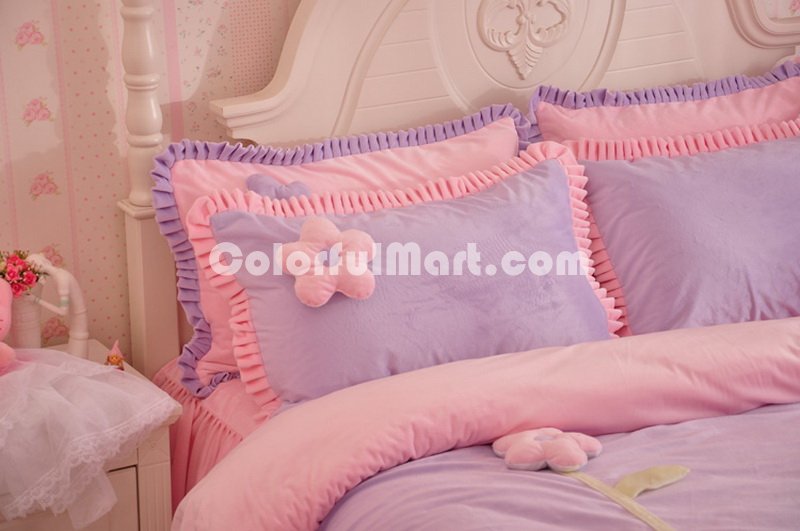 What A Woman Purple And Pink Princess Bedding Girls Bedding Women Bedding - Click Image to Close