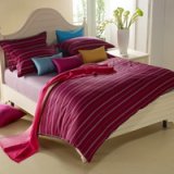 Melody Space Red Modern Bedding Sets