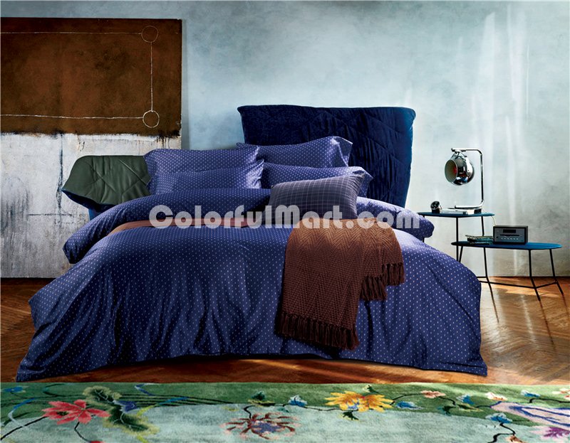 Riester Blue Bedding Set Luxury Bedding Collection Pima Cotton Bedding American Egyptian Cotton Bedding - Click Image to Close