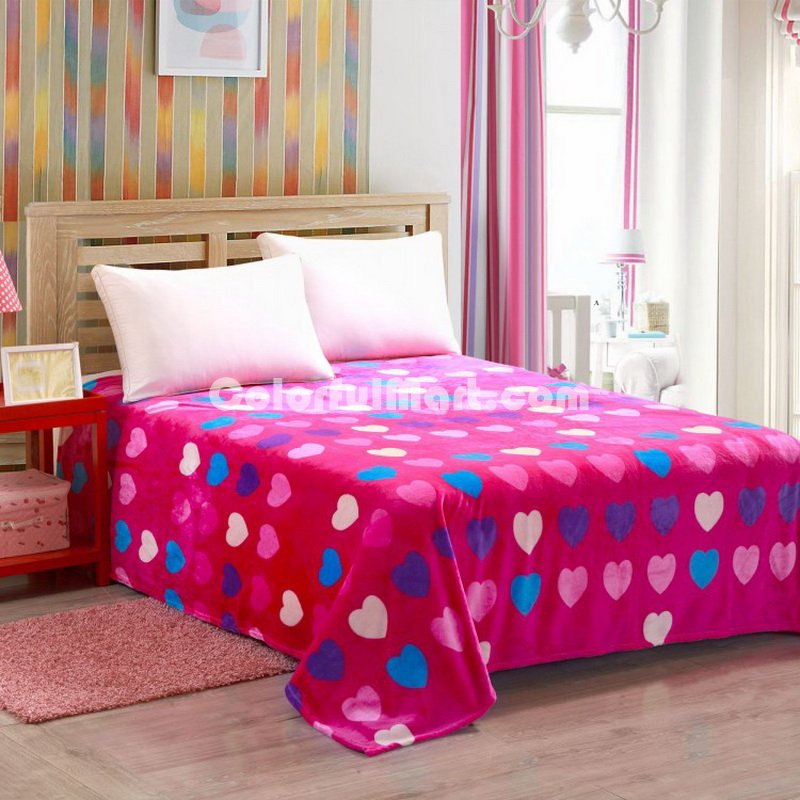 True Love Rose Style Bedding Flannel Bedding Girls Bedding - Click Image to Close