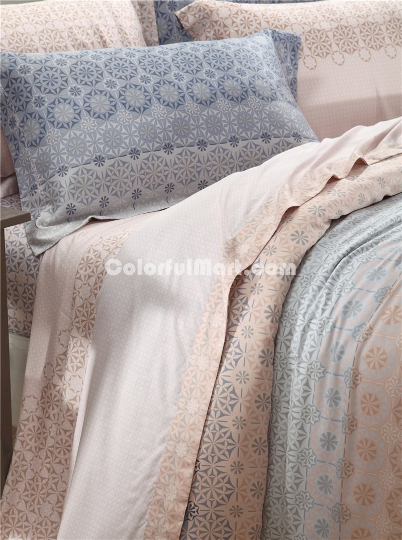 Heartfelt Wish Blue Bedding Set Luxury Bedding Girls Bedding Duvet Cover Pillow Sham Flat Sheet Gift Idea - Click Image to Close