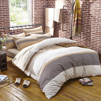 Know The Fall Beige Modern Bedding College Dorm Bedding