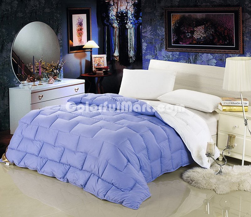 Double Violet Down Comforter - Click Image to Close