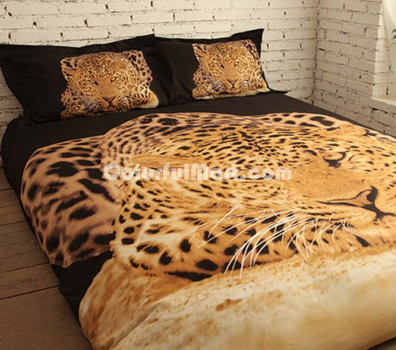 Leopard Cheetah Print Bedding Sets - Click Image to Close