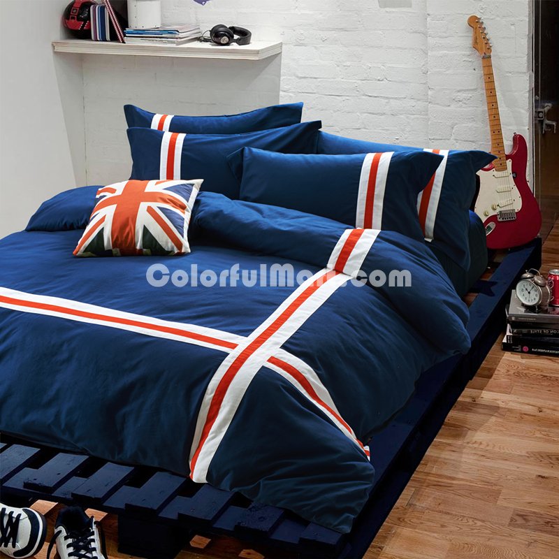 Isabella Blue Bedding Dorm Bedding Discount Bedding Modern Bedding Gift Idea - Click Image to Close