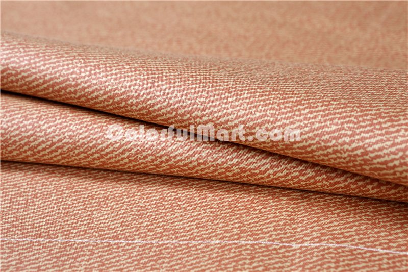 Roman Stripes And Plaids Orange Bedding Set Teen Bedding Dorm Bedding Bedding Collection Gift Idea - Click Image to Close