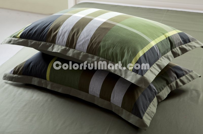 Interest And Charm Green Tartan Bedding Stripes And Plaids Bedding Luxury Bedding - Click Image to Close