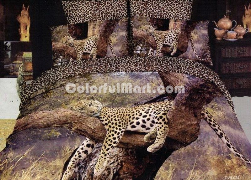 Leopard Style17 Cheetah Print Leopard Print Bedding Set - Click Image to Close