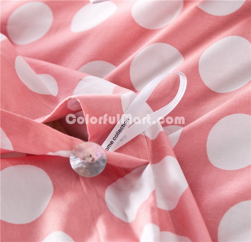 Biluoka Pink Bedding Set Luxury Bedding Scandinavian Design Duvet Cover Pillow Sham Flat Sheet Gift Idea - Click Image to Close