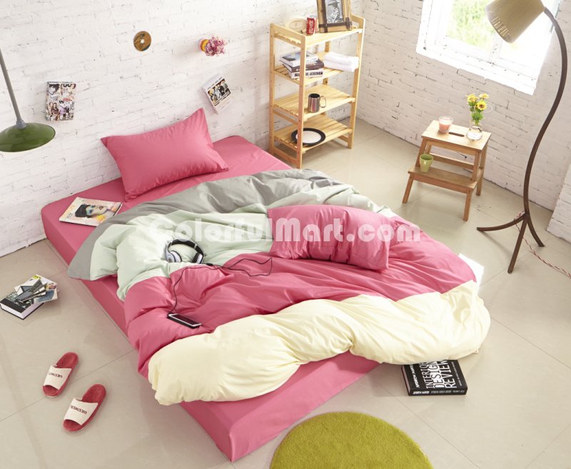 Eves Temptation Pink Modern Bedding Teen Bedding - Click Image to Close