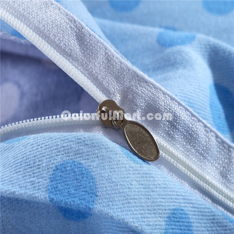 Emotion Blue Bedding Modern Bedding Cotton Bedding Gift Idea - Click Image to Close