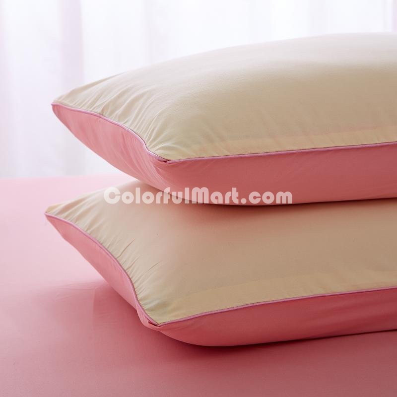 Coral Beige Bedding Set Duvet Cover Pillow Sham Flat Sheet Teen Kids Boys Girls Bedding - Click Image to Close