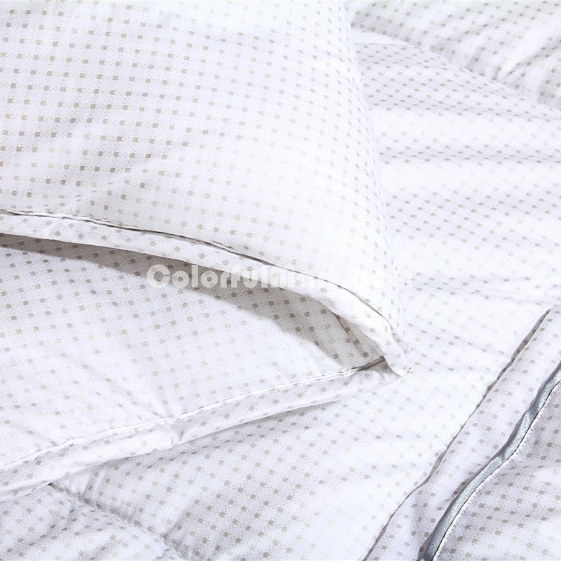 Aquarius White Comforter Down Alternative Comforter Cheap Comforter Kids Comforter - Click Image to Close