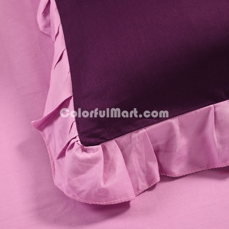 Purple And Pink Modern Bedding Cotton Bedding - Click Image to Close