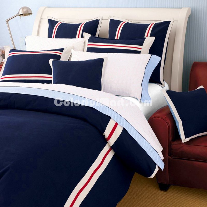 Eaton Blue Luxury Bedding Quality Bedding - Click Image to Close