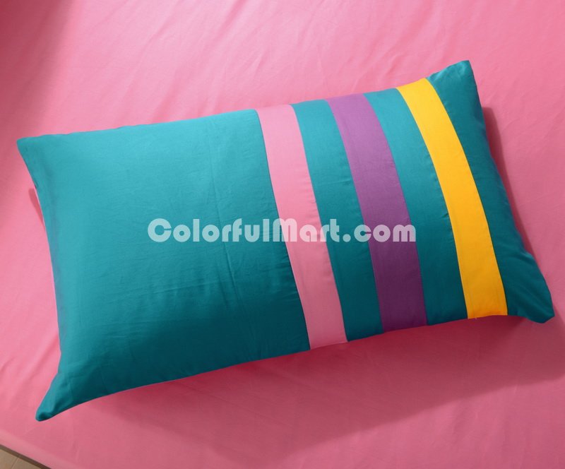 Blue And Pink Teen Bedding Sports Bedding - Click Image to Close
