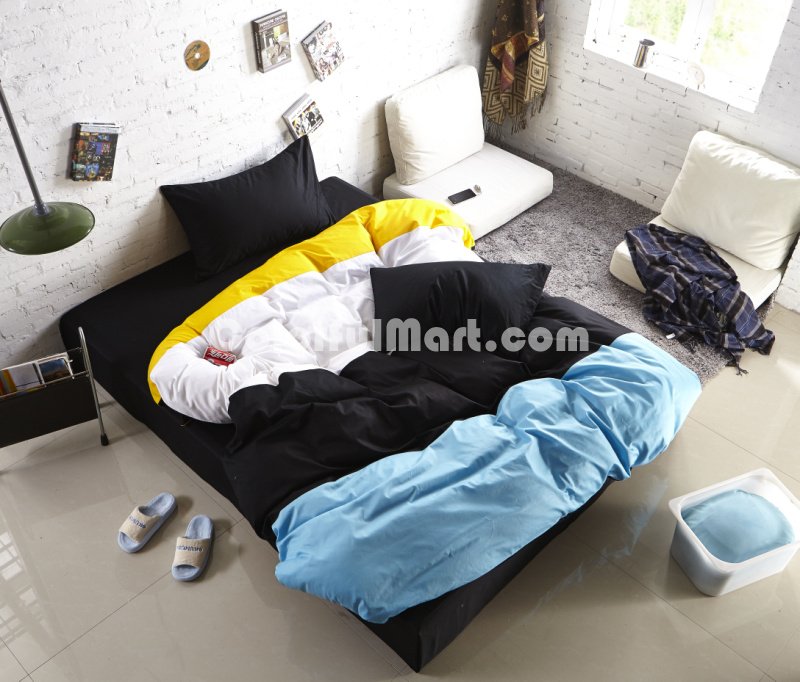 Paradise Black Modern Bedding Teen Bedding - Click Image to Close