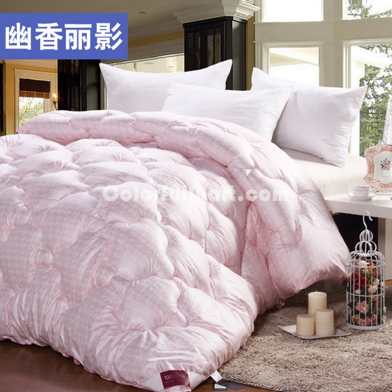 Fragrance Pink Comforter - Click Image to Close