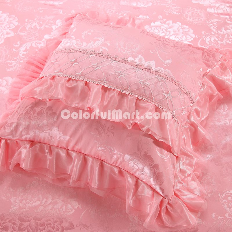 Amazing Gift Happy Event Pink Bedding Set Princess Bedding Girls Bedding Wedding Bedding Luxury Bedding - Click Image to Close