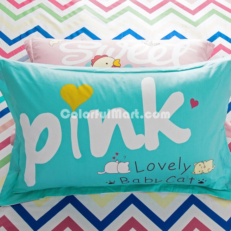 Chick 100% Cotton Pillowcase, Include 2 Standard Pillowcases, Envelope Closure, Kids Favorite Pillowcase - Click Image to Close