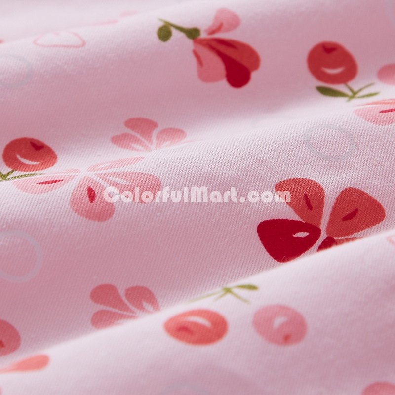 Language Of Flowers Pink Garden Bedding Flowers Bedding Girls Bedding - Click Image to Close